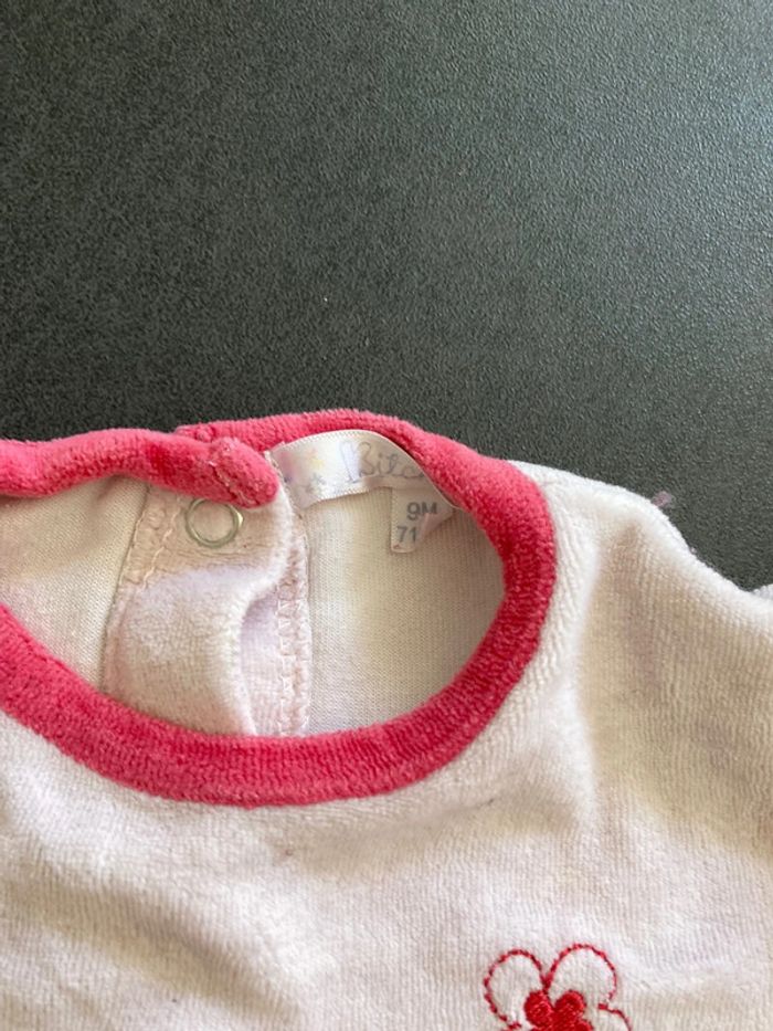 Lot ensemble pyjama bébé fille 12 mois vêtement nuit - photo numéro 6