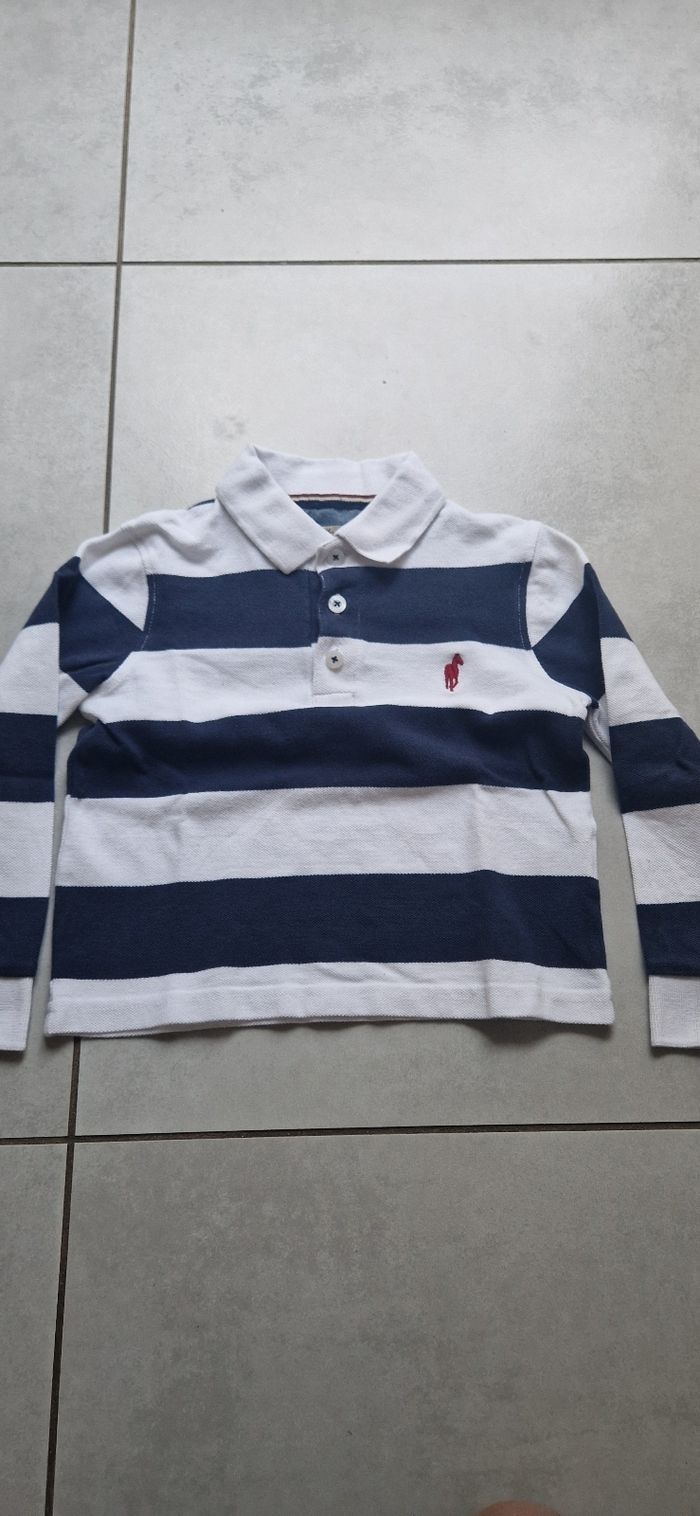 Polo manche longue