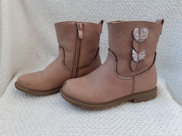 Bottine rose Nini & Girls pointure 27 - photo numéro 3