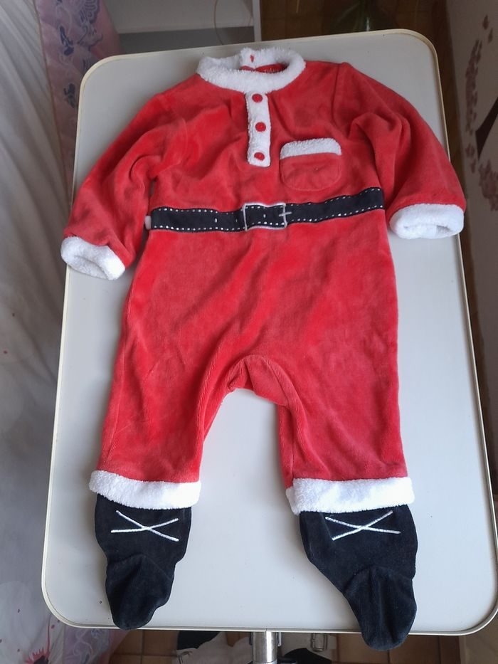 Pyjama + bonnet  Noël garcon - photo numéro 2