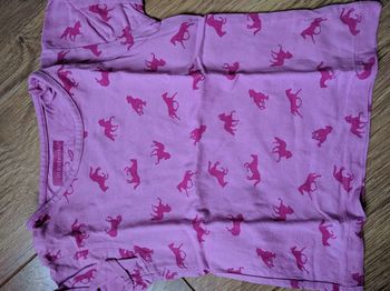 T-shirt manches courtes rose In Extenso - 3 ans