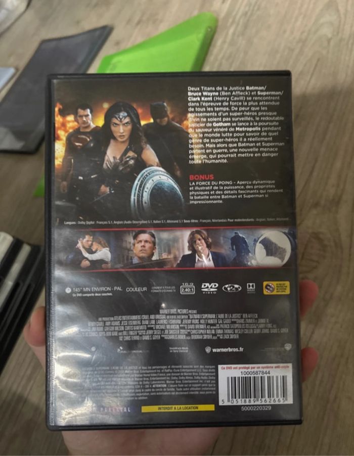 dvd batman vs superman - photo numéro 2