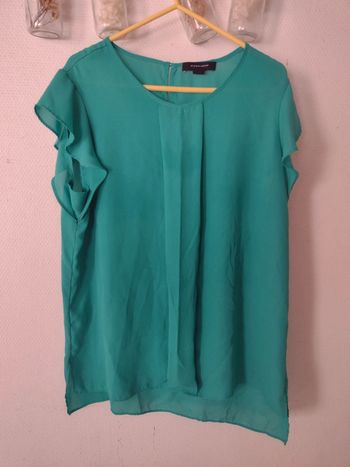 Blouse femme taille 42 xl vert d'eau atmosphère