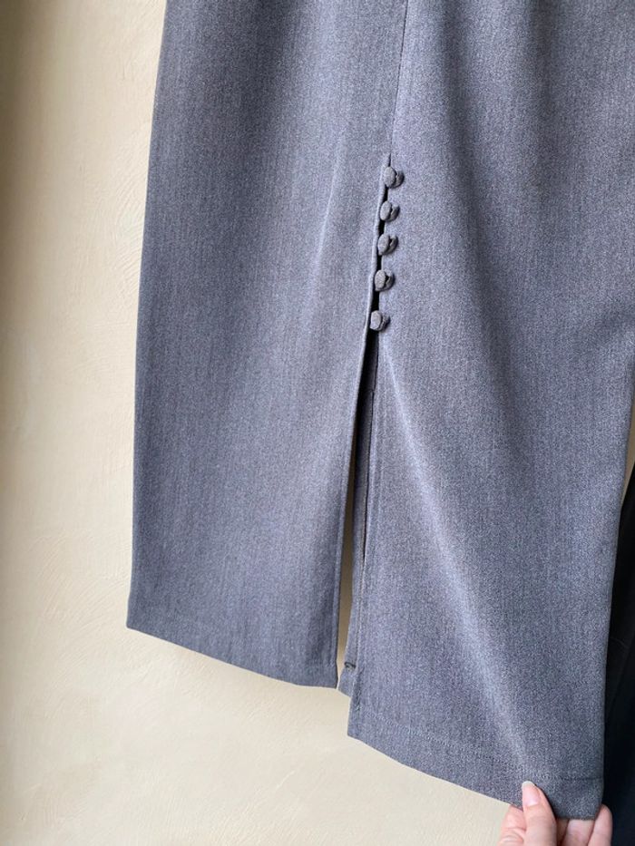 Jupe crayon fendue vintage S - photo numéro 3