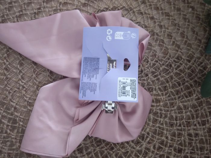 🌸Pince avec noeud en tissu🌸 - photo numéro 4