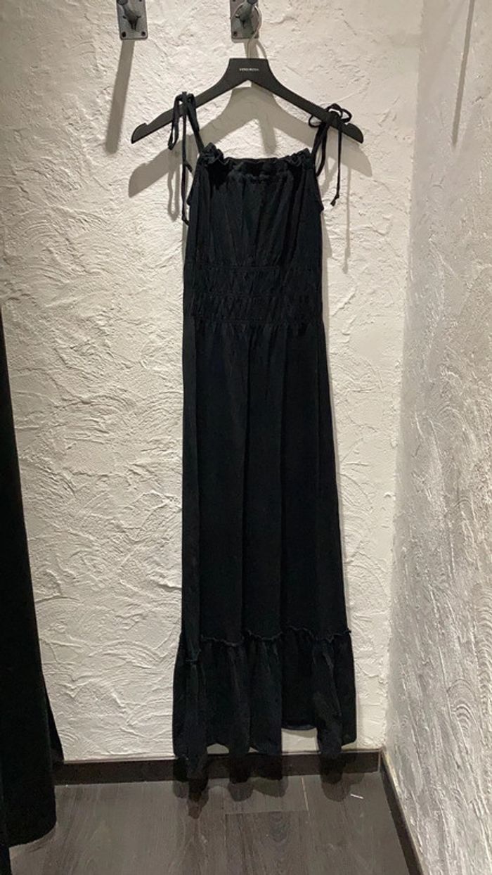 Robe longue noire