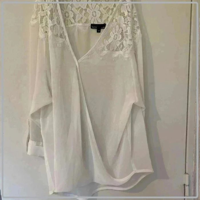 Blouse  transparente  taille 34  marque  jbc - photo numéro 2