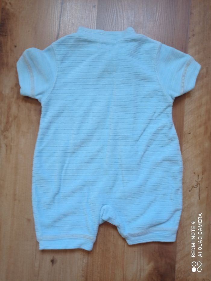 Barboteuse combishort mixte, Mini Junsie, taille 6 mois - photo numéro 4