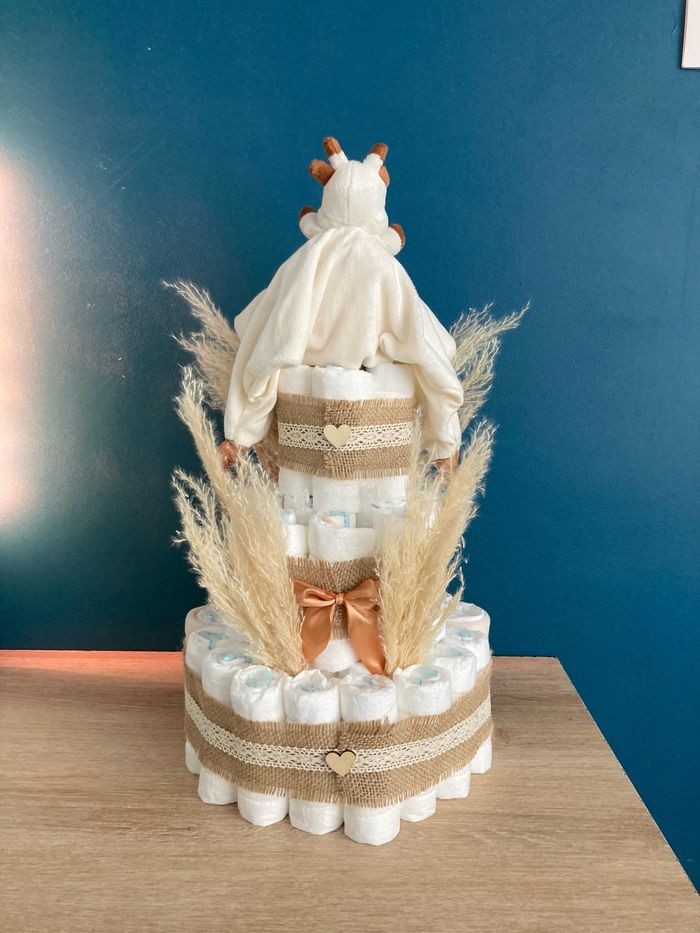 Gâteau couches mixte - photo numéro 2