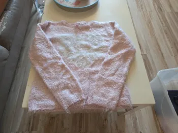 Pull poulet 12 ans motif cœur