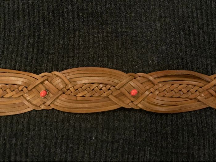 Ceinture cuir 85 marron Shop126 - photo numéro 3