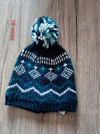 Bonnet 18 mois garçon
