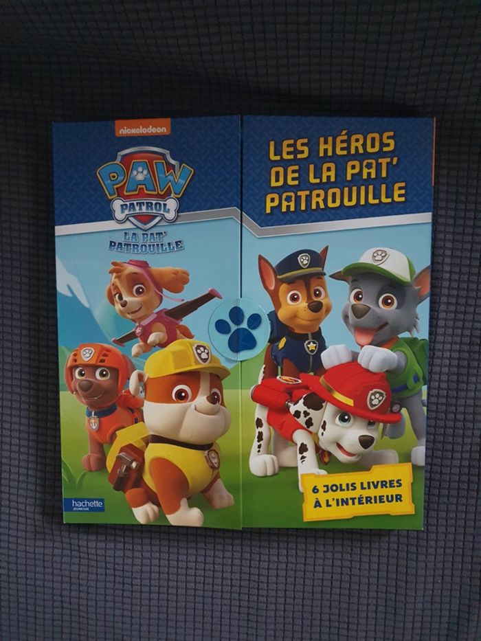 Coffret 6 livres Pat Patrouille