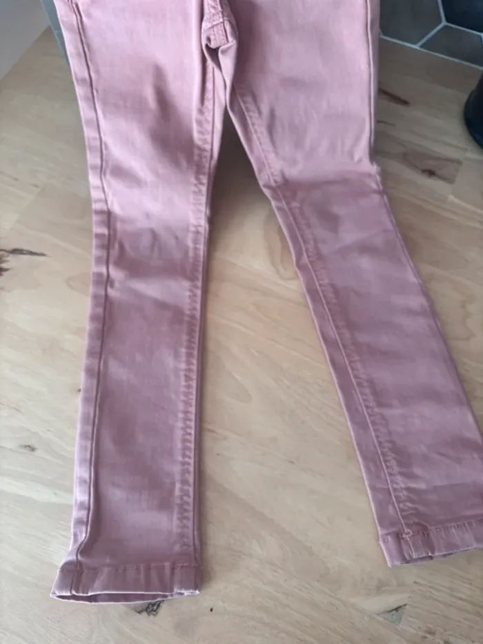 pantalon super skinny Lea vieux rose • TAO • 6 ans - photo numéro 5