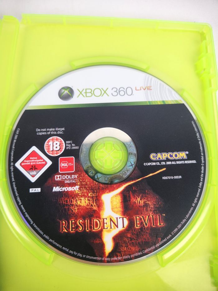 Jeu Xbox 360 Resident Evil 5 - Horreur Survival - Pal - Pegi 18 - photo numéro 6