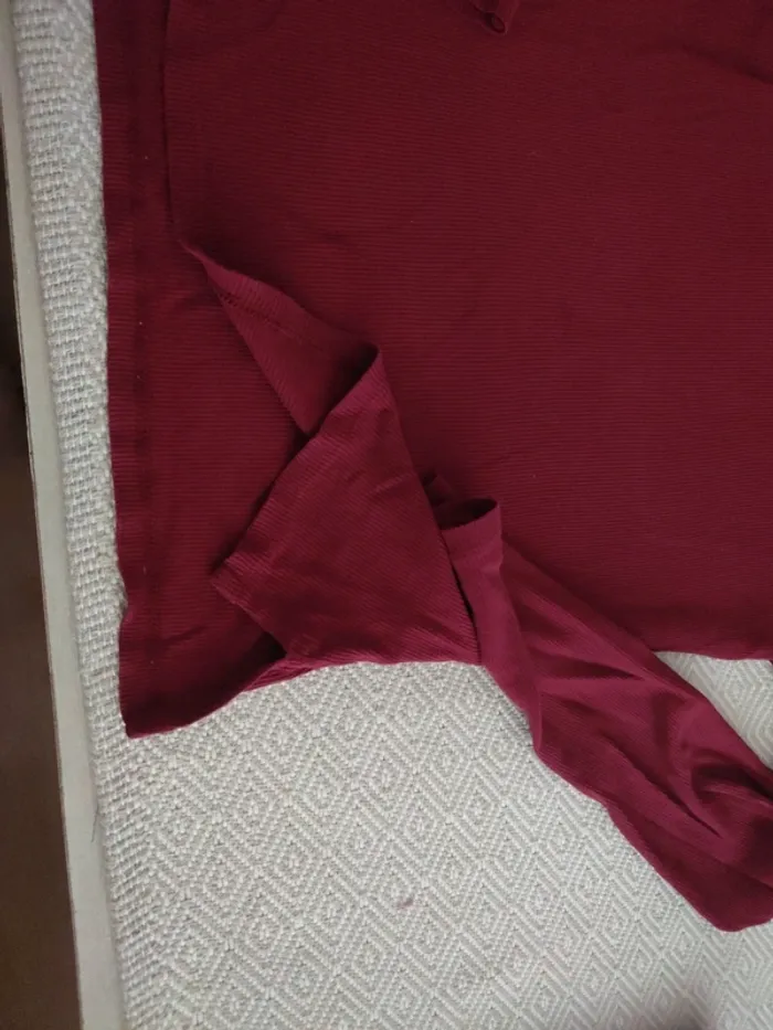 Tee shirt prune Jennyfer côtelé 14 ans - photo numéro 3