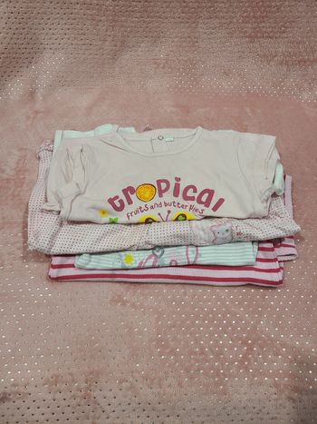 Lot combishort barboteuse 18 mois