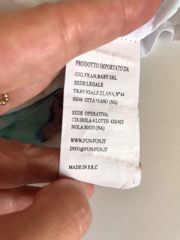 Blouse fleurs F&F 6 mois été fille - photo numéro 8