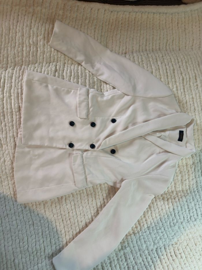 Blazer tailleur blanc