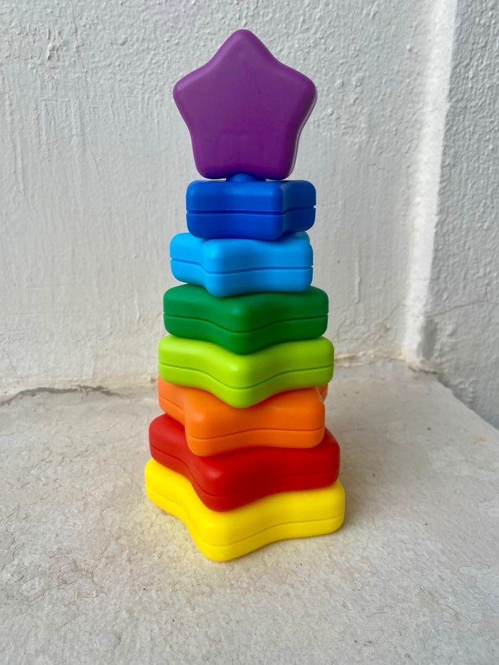 Tour d’empilage Little Stars (jouets 8mois et +) - photo numéro 3