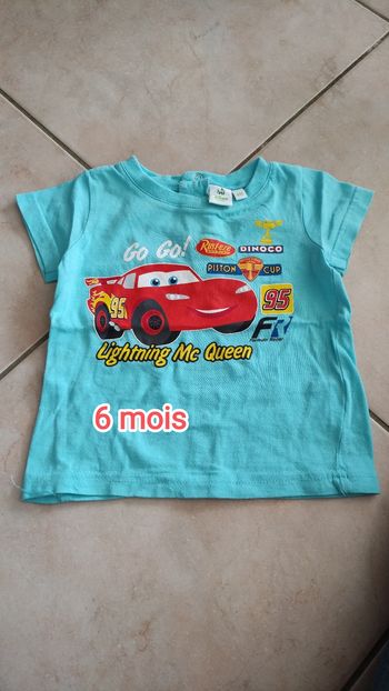 T-shirt été 6 mois cars