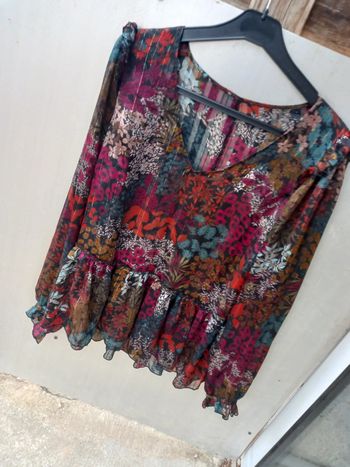 Jolie blouse voilage