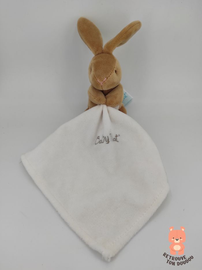 Doudou Mouchoir Lapin beige bn3521 Baby Nat'