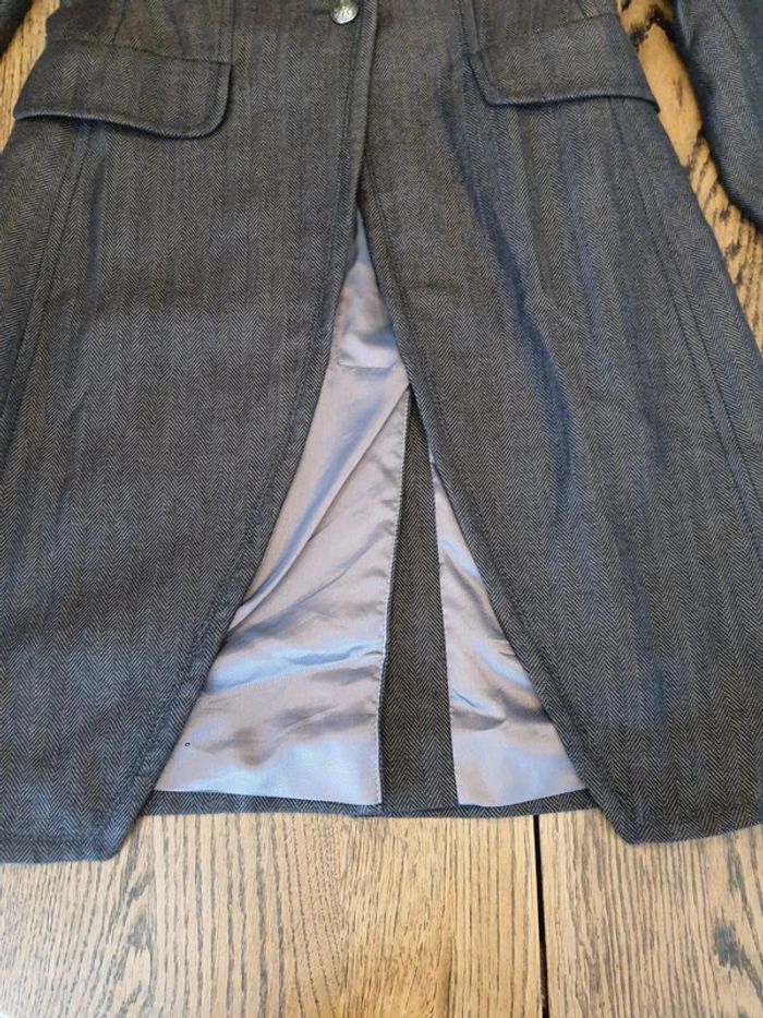Jolie Pardessus Bruphils taille 38 marron/noir - photo numéro 11