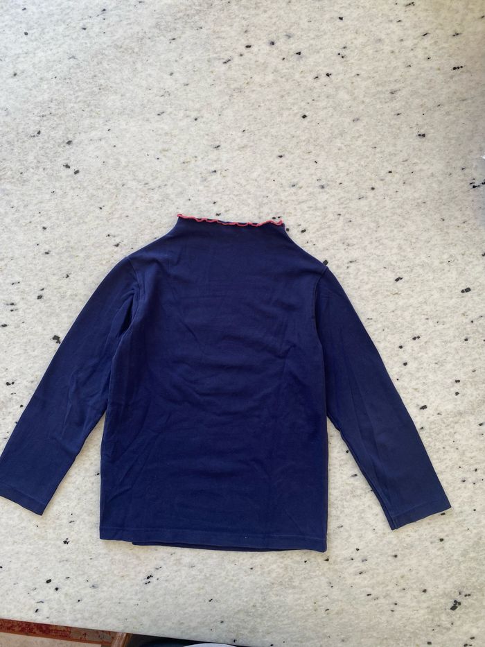 T-shirt manches longues col montant Lcdp 6ans - photo numéro 3