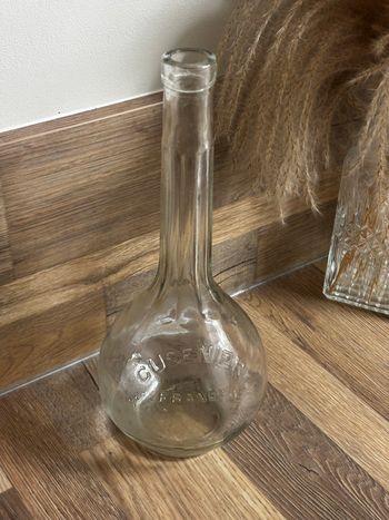 Ancienne carafe bouteille publicitaire Cusenier