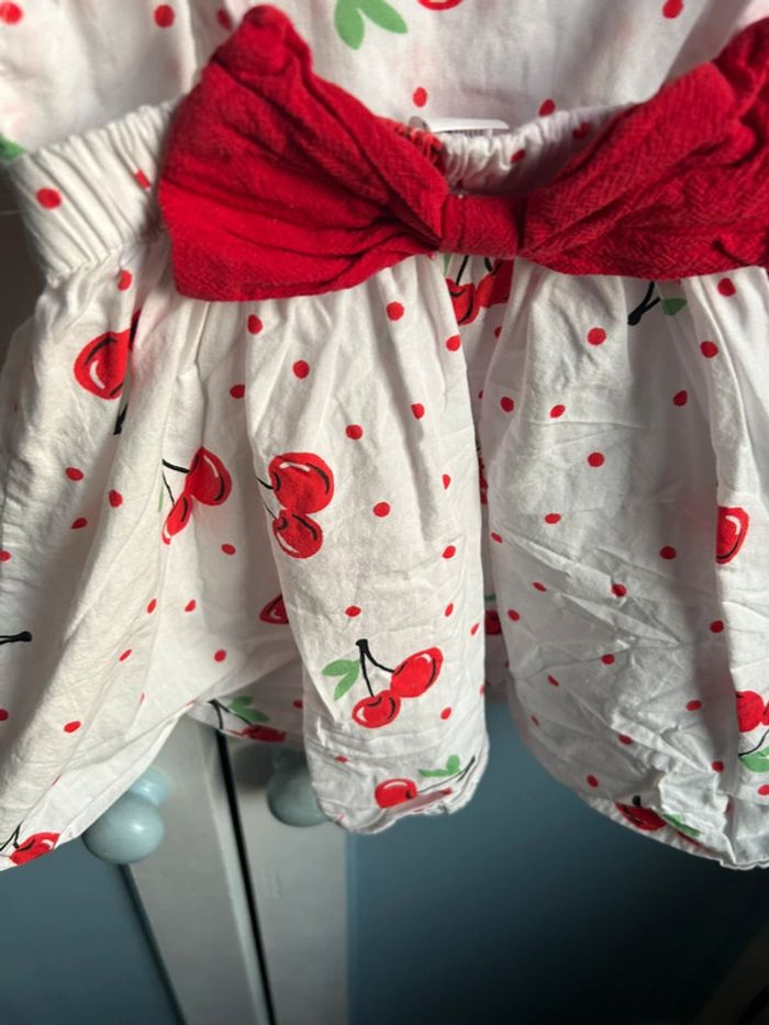 Robe été 6-12 mois, avec sa culotte - photo numéro 7