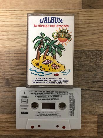 Cassette audio-L'album : le dirlada des Bronzés