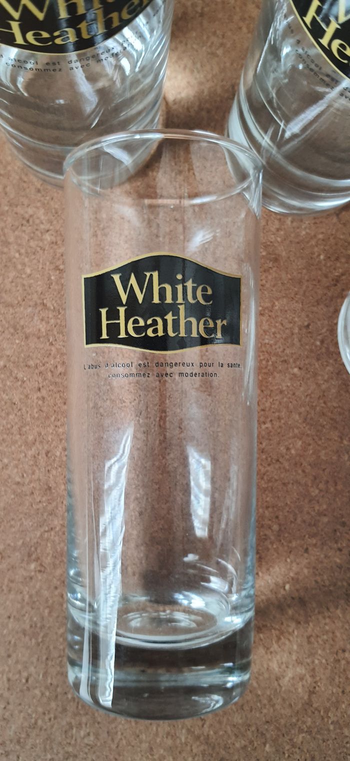 Lot de 4 verres haut "White Heather" - photo numéro 2