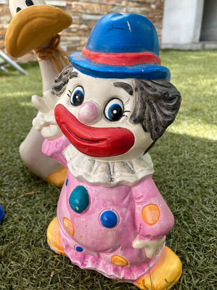 Tirelire clown 🤡 Vintage années 1970 - photo numéro 4