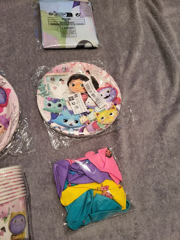 Lot complet decoration anniversaire Gabby's Dollhouse - photo numéro 4