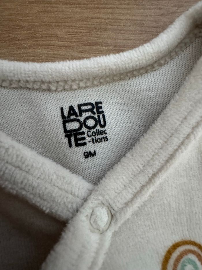 Lot de 2 pyjamas bébé (bleu & écru) - taille 9 mois - Gémo & La Redoute - photo numéro 9