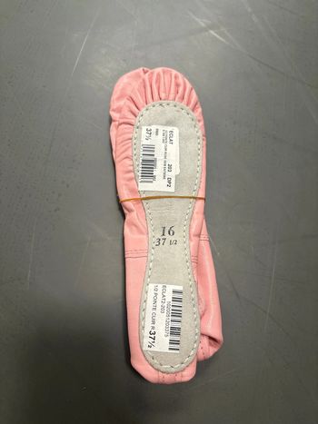 Chaussons de danse en cuir