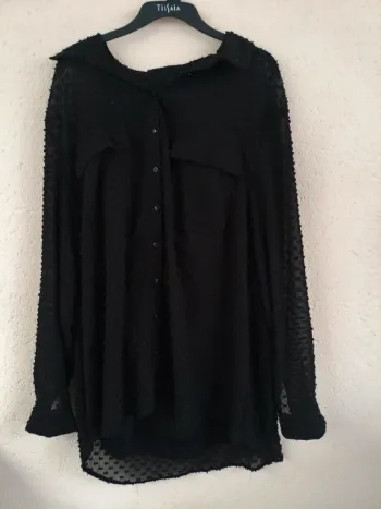 Blouse noire - Kiabi - taille 50/52