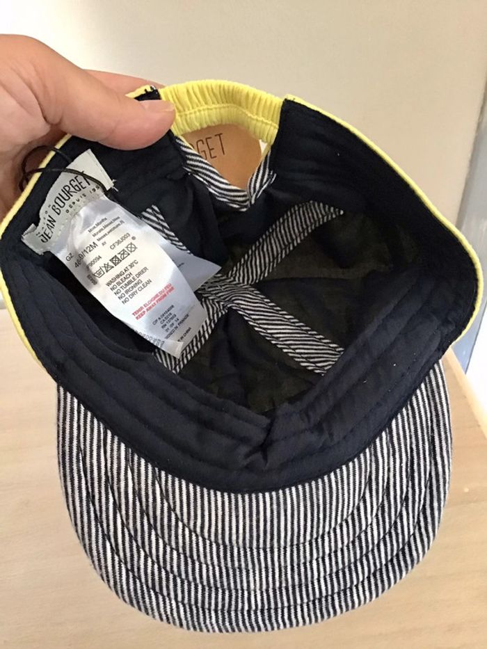 Casquette de taille 46 soit 6-12 mois marque Jean Bourget - photo numéro 4