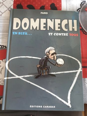 BD Domenech En bleu et contre tous