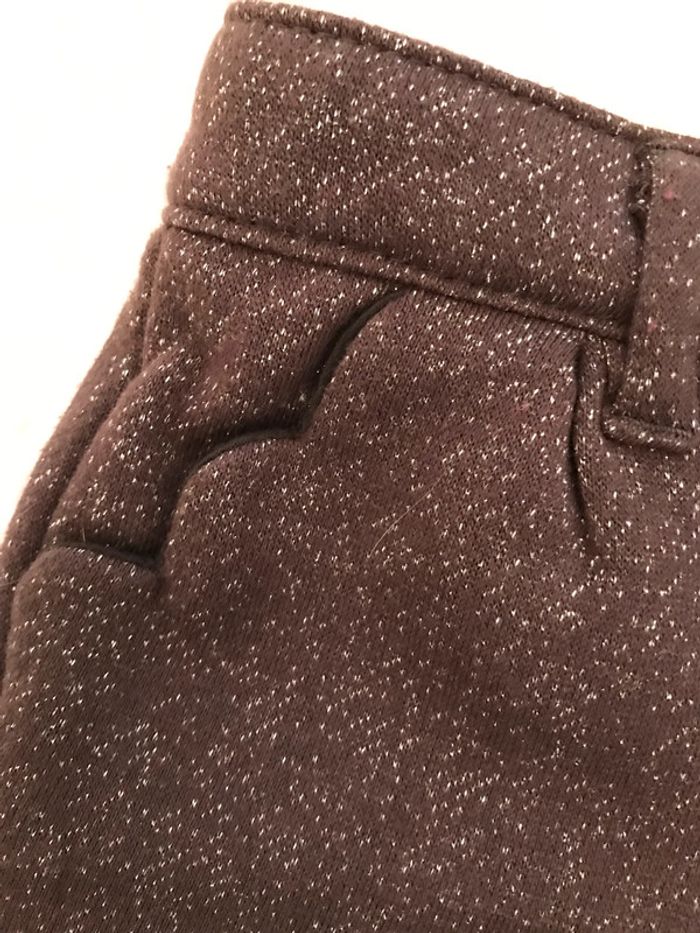 Short d'hiver Gris Pailleté 4 Ans - photo numéro 3