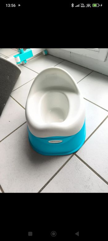Pot toilette bébé