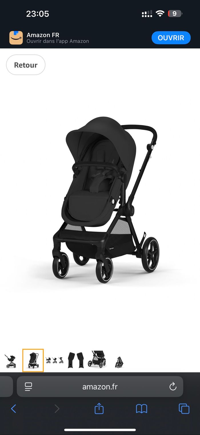 Poussette cybex