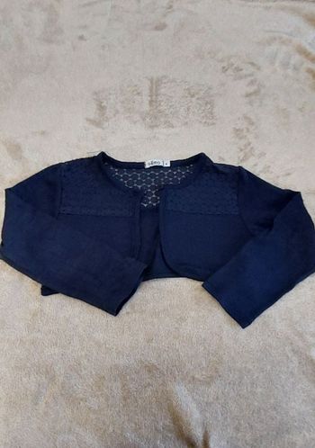 Joli boléro manches longues fille 4 ans