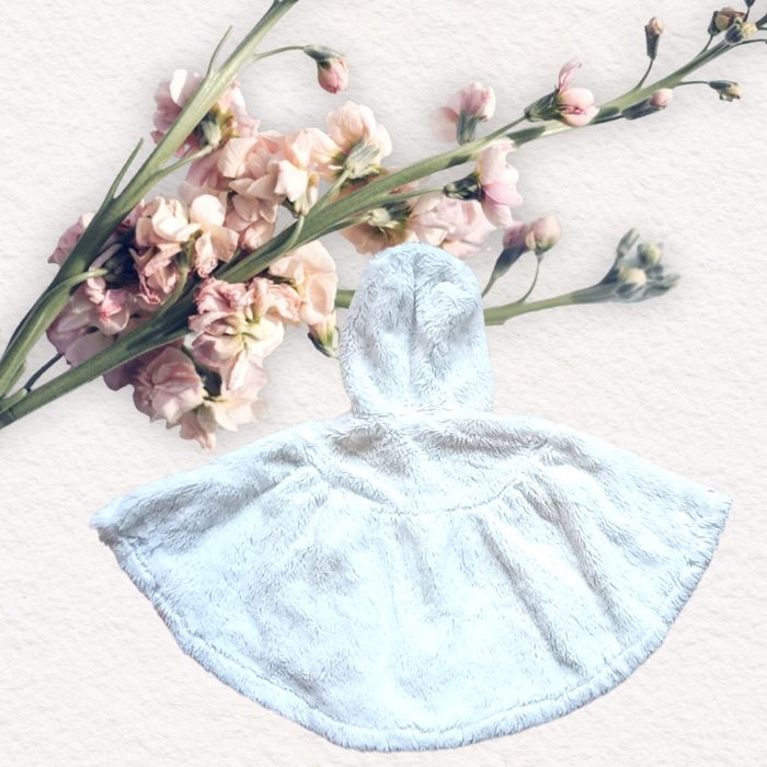 Poncho/Cape Ultra Doux  taille 9 mois bébé fille 💖 - photo numéro 2