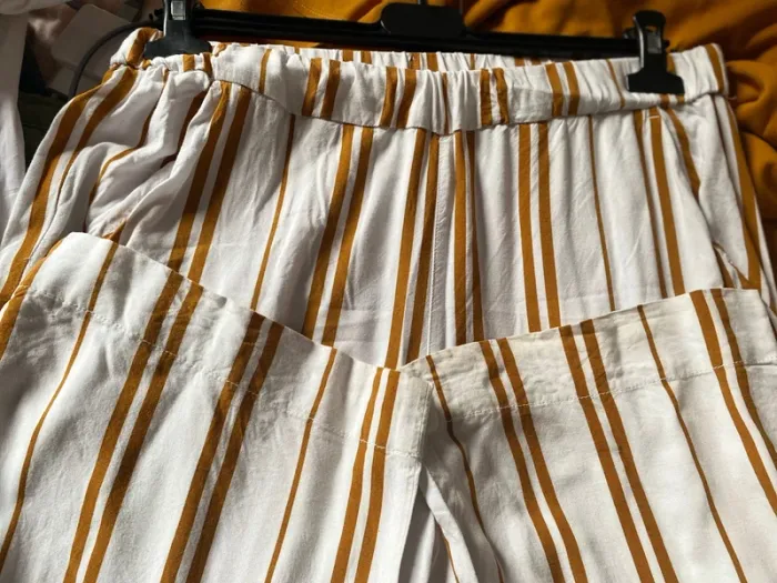 Pantalon jambes larges fin - photo numéro 5