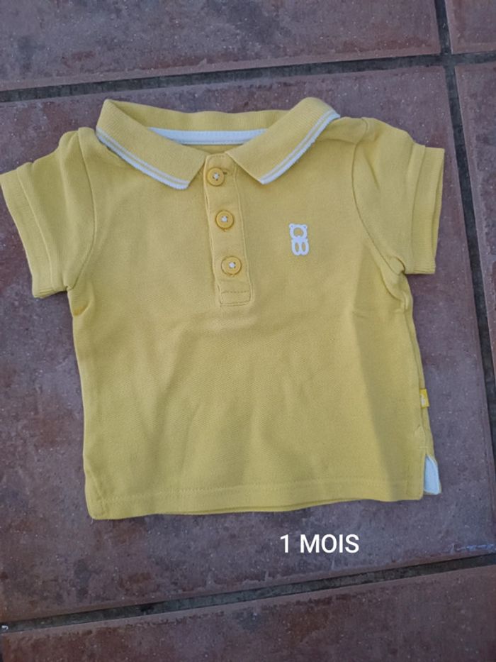 Polo garçon 1 MOIS