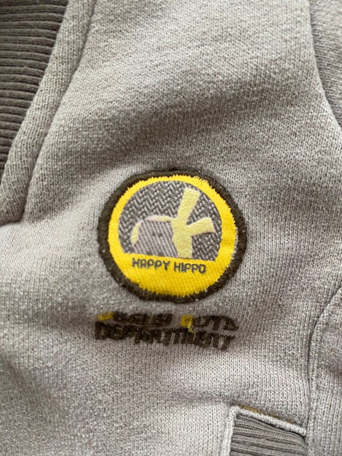 Gilet / pull zippé chaud manches longues - 12 mois - Obaïbi - TBE - photo numéro 3