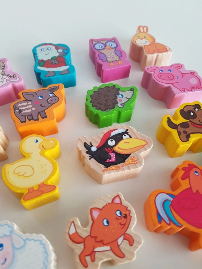 Haba figurines en bois et blocs de construction - photo numéro 5