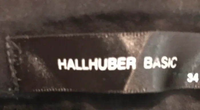 Pantalon femme jeans skinni noir hallhuber basics taille 34 - photo numéro 4